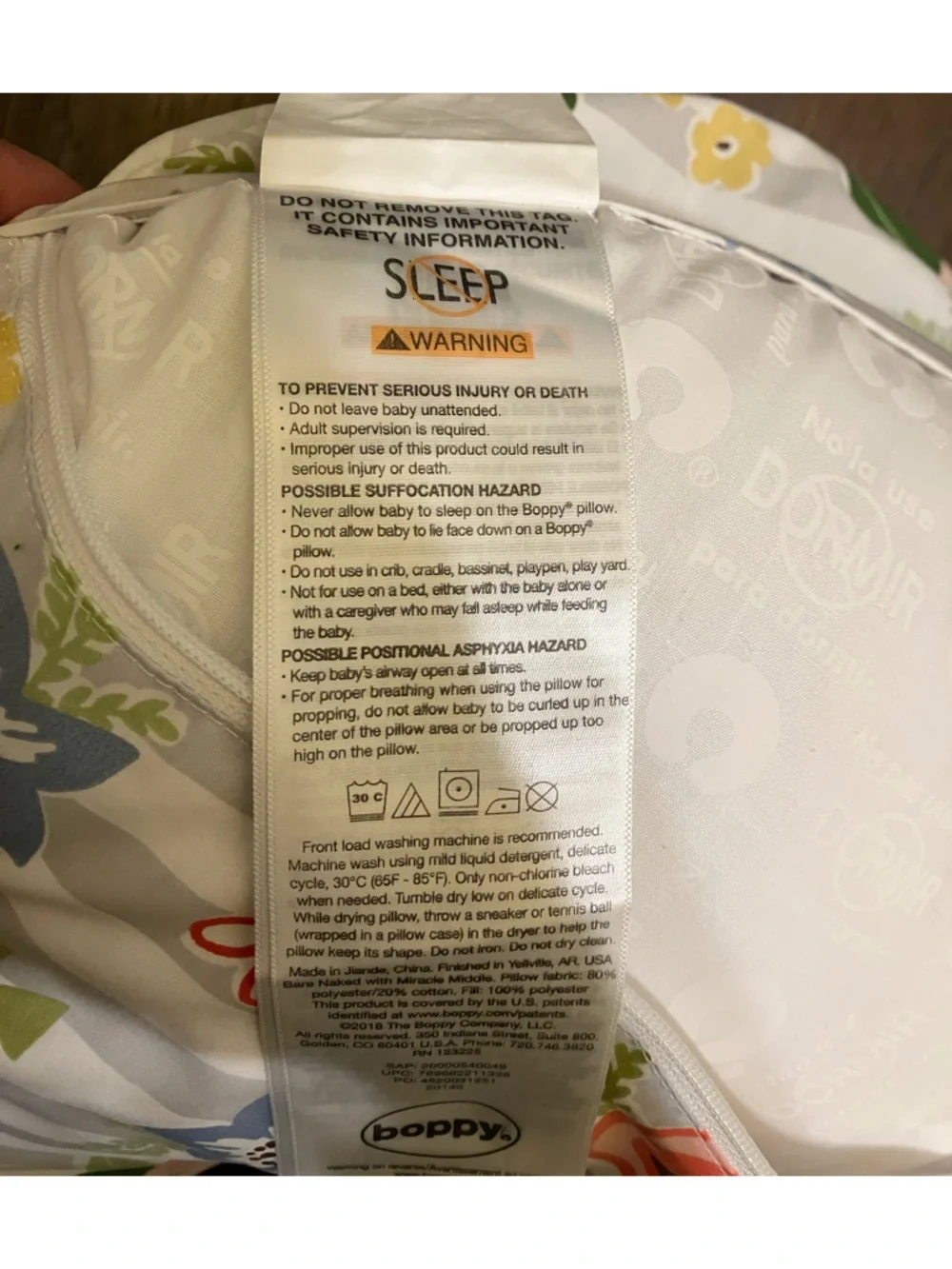 Hoppy Nursing and Baby Lounging Pillow - Picture 6 of 6